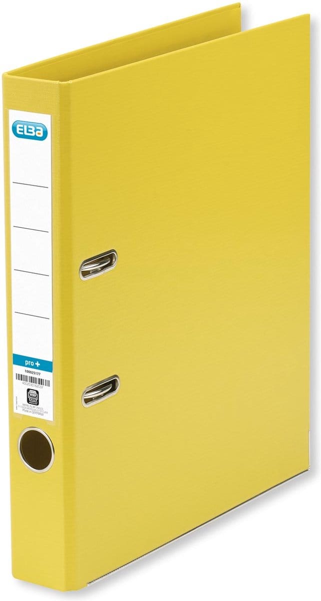 ELBA Smart Pro+ - Ordner - A4 - 50 mm - geel - doos van 10 stuks