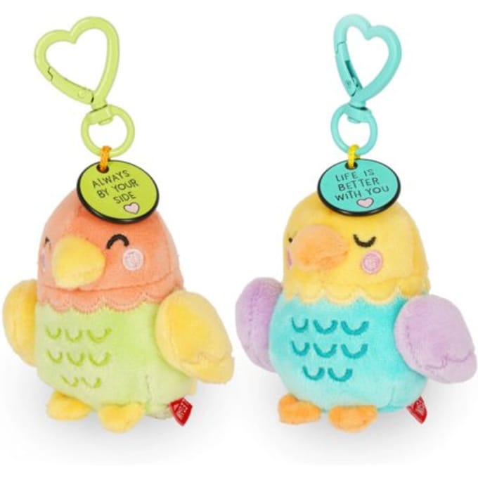 Legami 2-delige set plush sleutelhangers - Valentijn Limited Edition