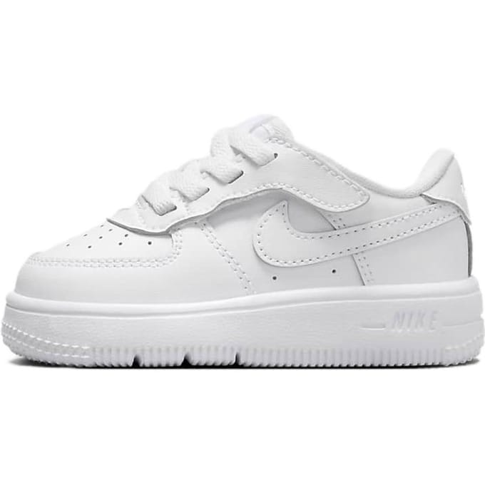 Nike Force 1 Low EasyOn TD Triple White Baby Sneakers FN0236-111 22 white