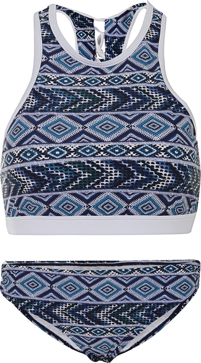 Dames bikini sport met gevlochten detail - Tribal pattern - S