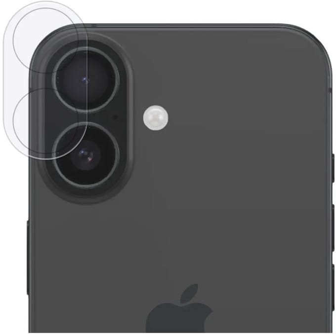 Rosso Camera Protector Geschikt voor Apple iPhone 17 | Camera Lens Bescherming | Case Friendly | Ultra Dun Glas | Transparant