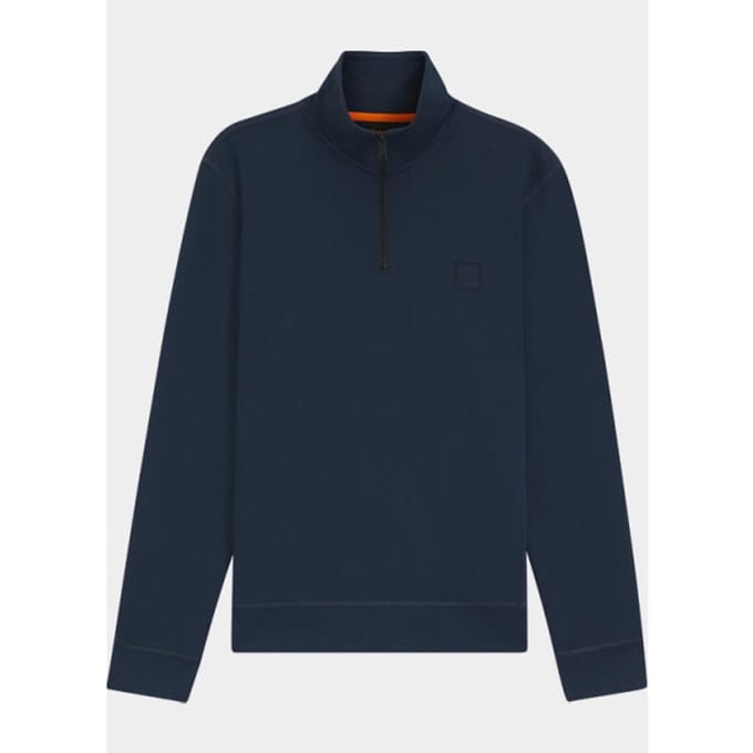 Boss Orange Half zip sweater heren zetrust 10234591 01 50468926/464
