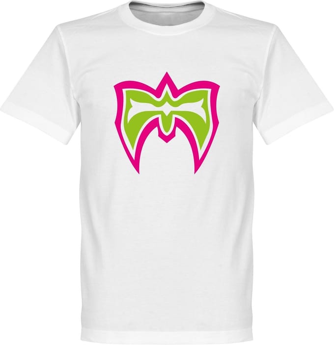 Ultimate Warrior Face Paint T-Shirt - Wit - L