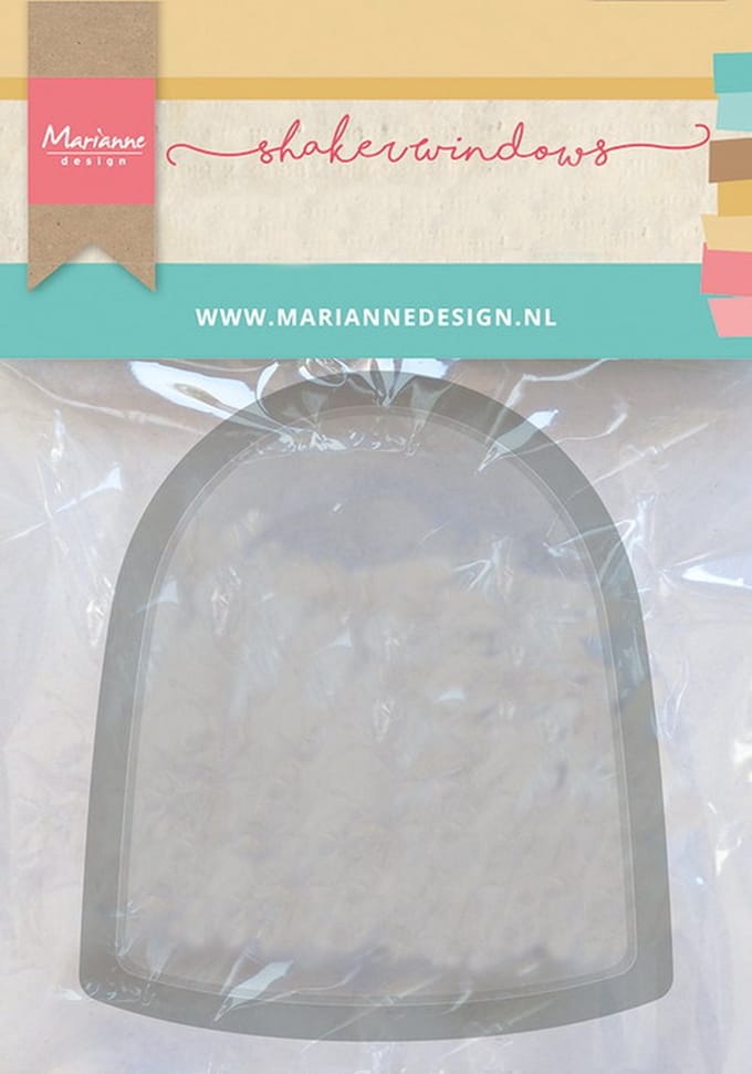 Marianne Design Decorations Shaker Windows Snowglobe