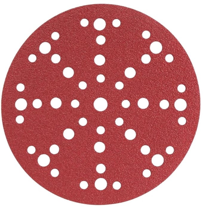 Radix - Schuurschijf - Pro - Klittenband 150 mm - P60 – 49 stofgaten (50 stuks)