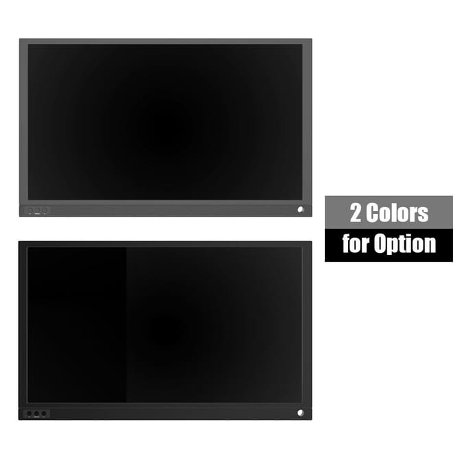 15,6 Inch Draagbare Monitor 1920x1080 Full HD IPS Scherm met Type-C HDMI Ingebouwde Stereospeakers grijs