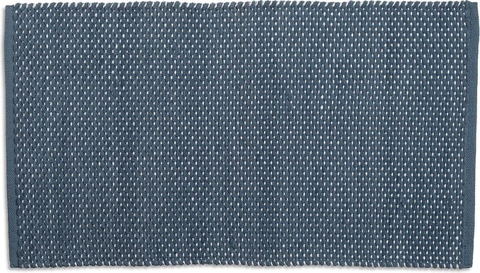 Badmat, 80 x 50 cm, Gerecycled, Rook Blauw - Kela | Miu