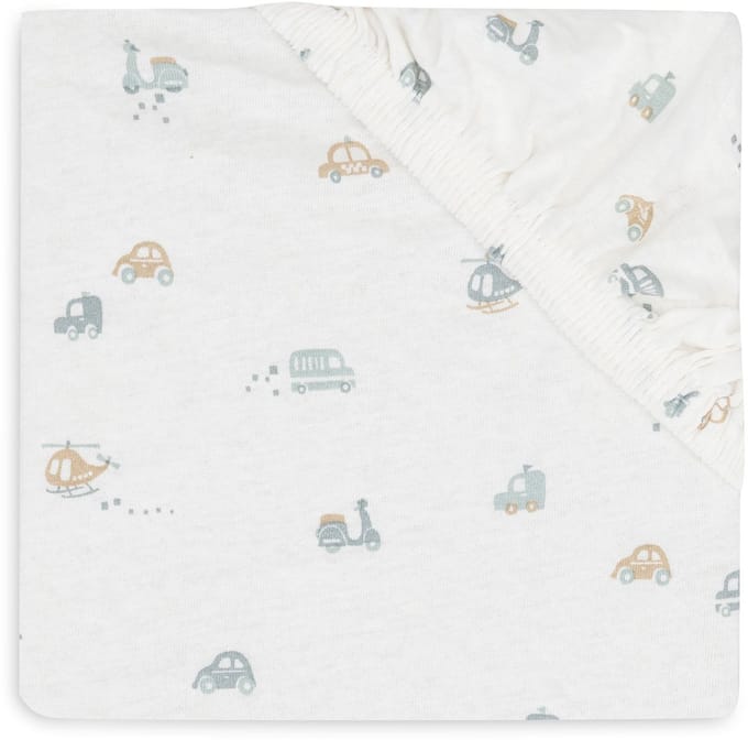 Jollein Hoeslaken Jersey 70/75x140/150cm On The Go