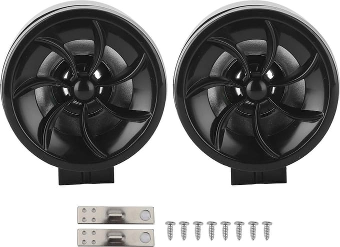 Motorfiets Luidsprekers - Audio Systeem - Muziek Luisteren - Met Lichteffect - 15cm Speaker