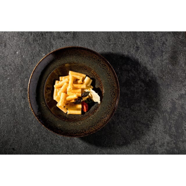 Bonna Pasta Bord - Ore Tierra - Porselein - 27 cm - set van 2