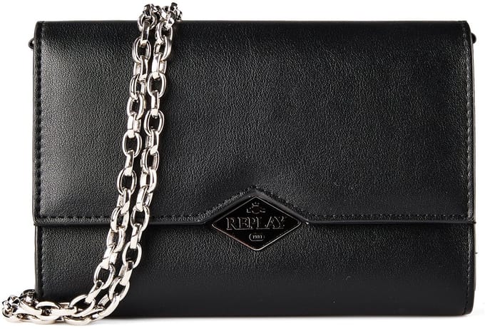 REPLAY portemonnee Wallet Black zwart