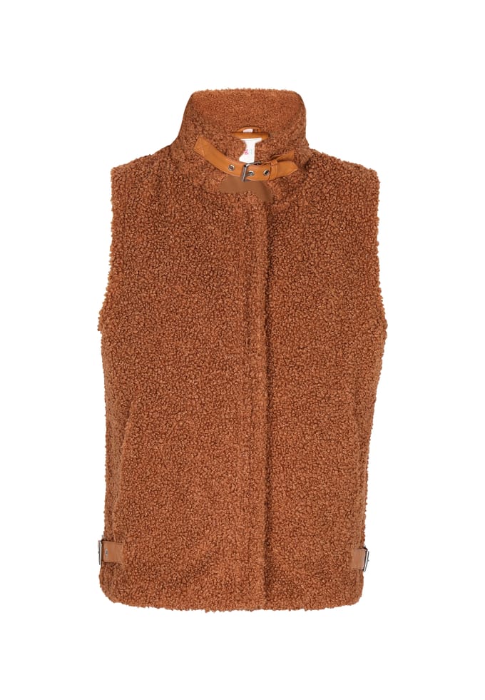 IZIA Vest Dames bruin