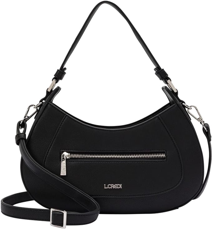 L.CREDI Odelia Schoudertas 25 cm - Dames - schwarz