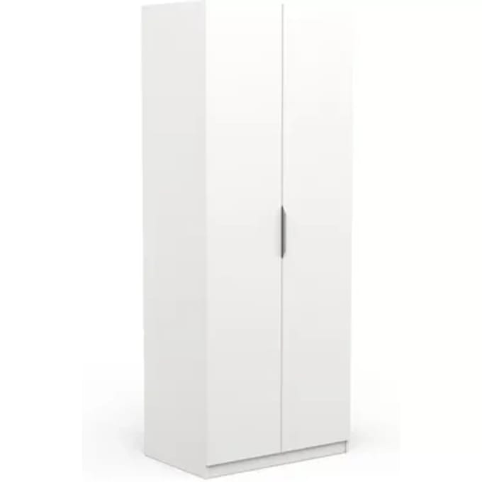 Garderobekast Spectre 80cm - mat wit