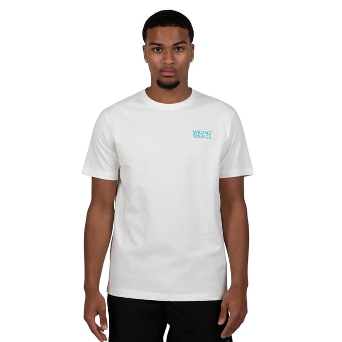 Wrong Friends T-shirt Bellevue Coconut White  M