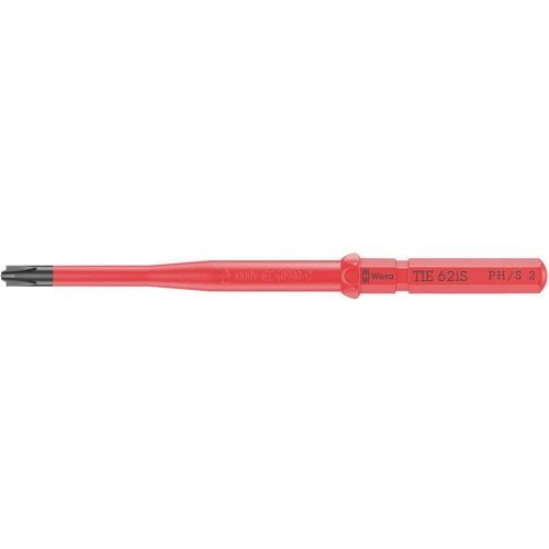 Wera Kraftform Kompakt VDE 62 iS PH/S # 2 x 157 mm TIE Elektronica Plus/minus Verwisselbare kling 2 mm