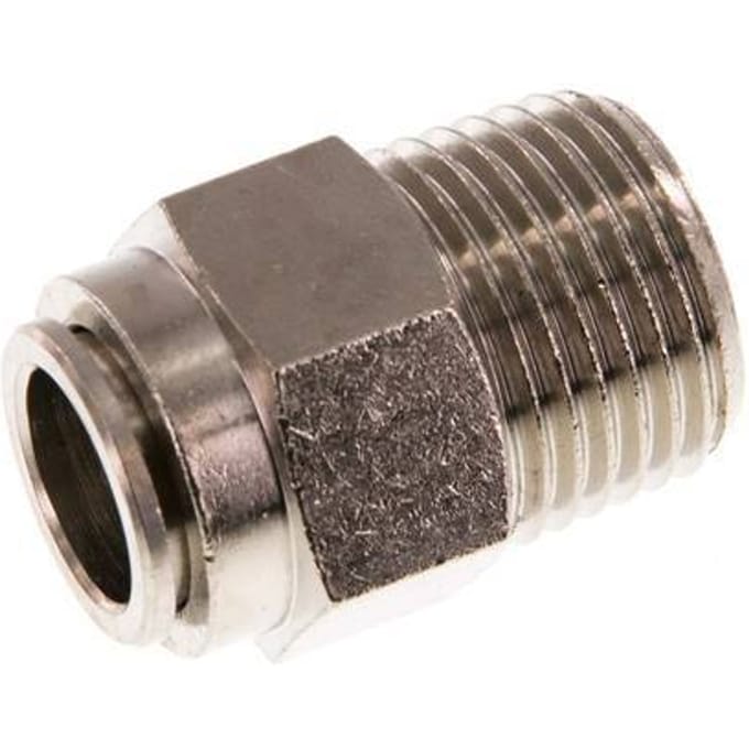 12mm x R1/2'' Messing Insteekfitting Buitendraad NBR
