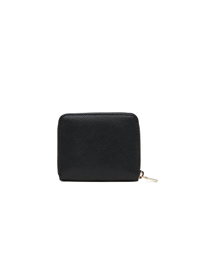 GUESS portemonnee Laurel II SLG Small Zip Around Wallet Black zwart