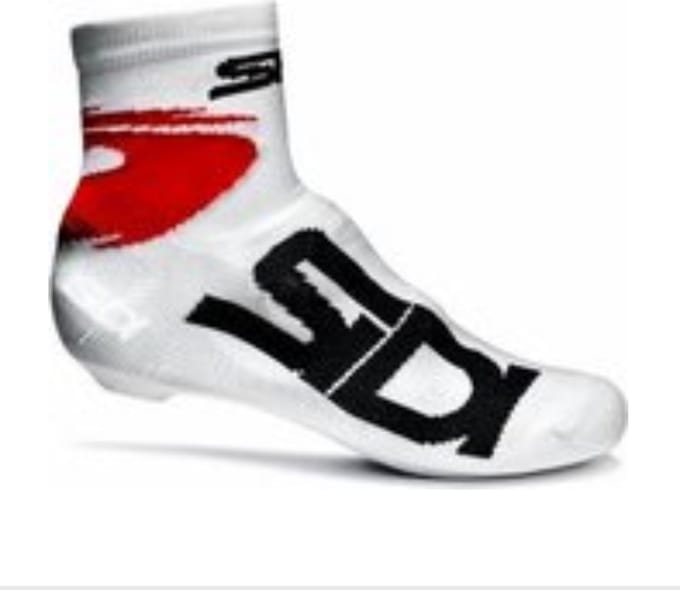 Sidi BELGIAN BOOTIES Fietsoversokken Wit Polyproyleen - Maat 43-46