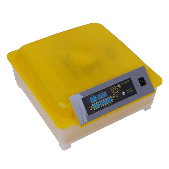 Volautomatische 48 Digitale Eieren Broedmachines Kip Gans Eend Pluimvee Broedmachine met Eierlade beige
