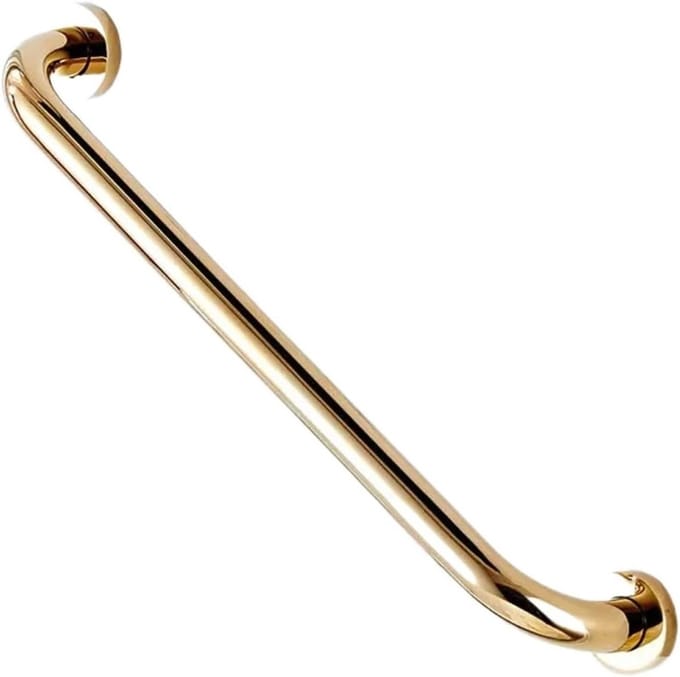 Douche Handgreep - Badkamer Steun - Veilige Grip - Antislip Strips - 50 cm - Goud