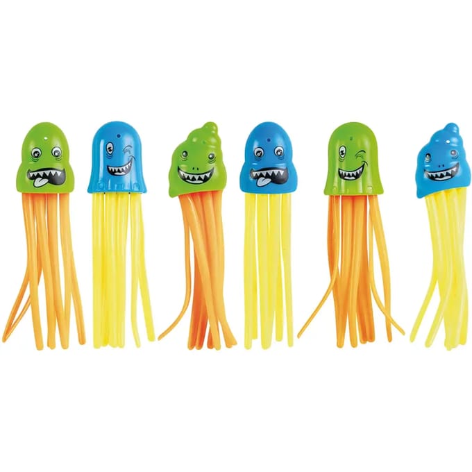 Watergames met verzwaarde octopussen WDK Partner (x6)