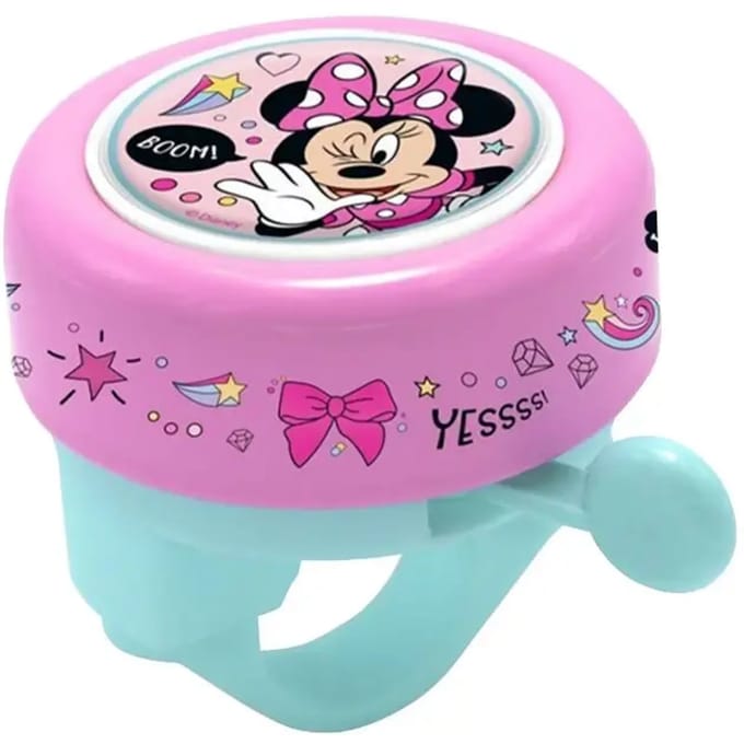 Disney Minnie Mouse Fietsbel Meisjes Roze/lichtblauw