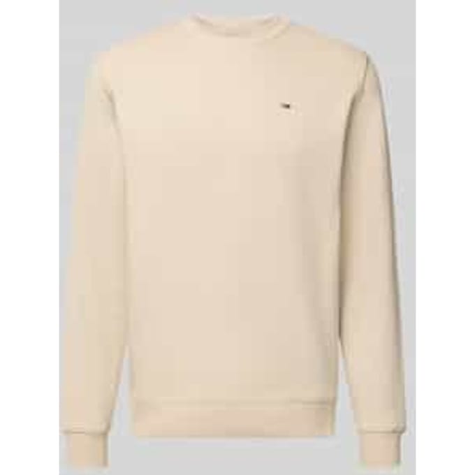 Regular fit sweatshirt van katoenmix