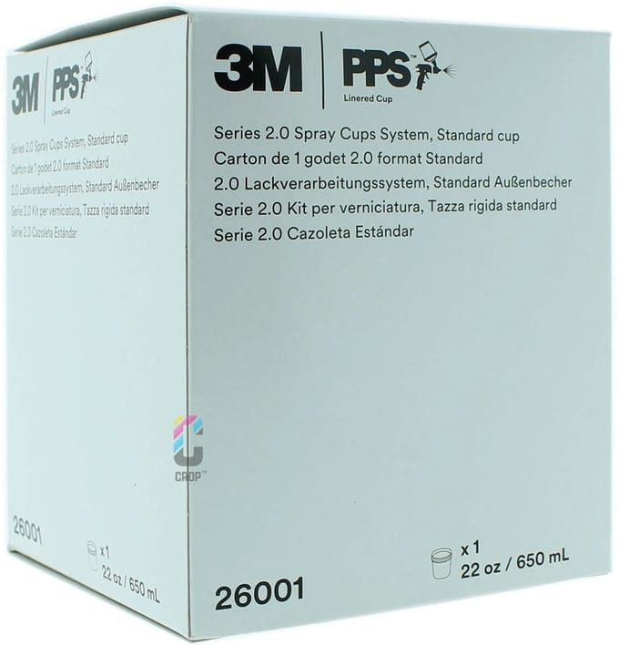 3M 26001 PPS 2.0 Buitenbeker Standaard 650ml