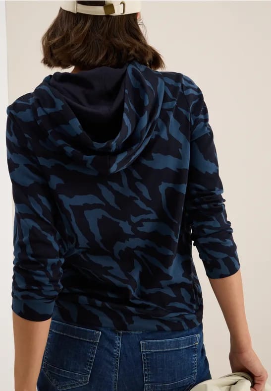 Hoodie met patroon