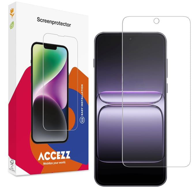 Accezz Screen Protector - Geschikt voor OnePlus Nord CE5 - Gehard Glas Screenprotector