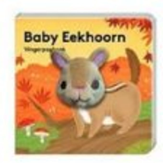 Vingerpopboekje Baby Eekhoorn - ImageBooks Factory