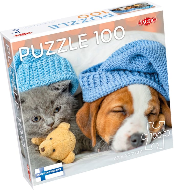 Tactic Cute Kitten and Sleepy Dog 1 pcs puzzle