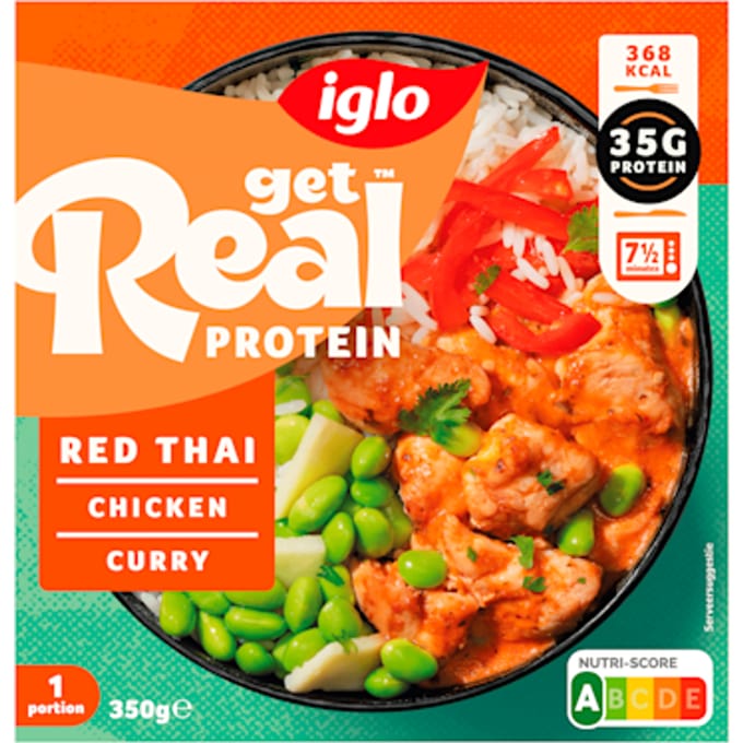 GetReal Protein Red Curry Chicken
