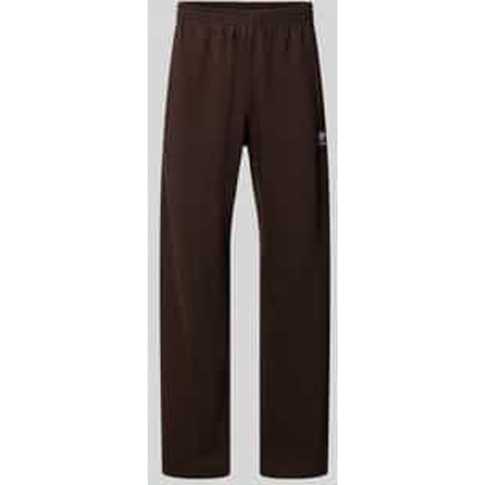 Straight fit sweatpants met gestikt logo