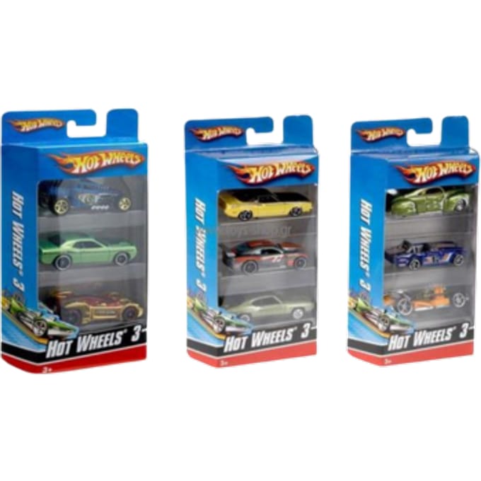 Auto spelletjes Mattel Hot Wheels (x2)
