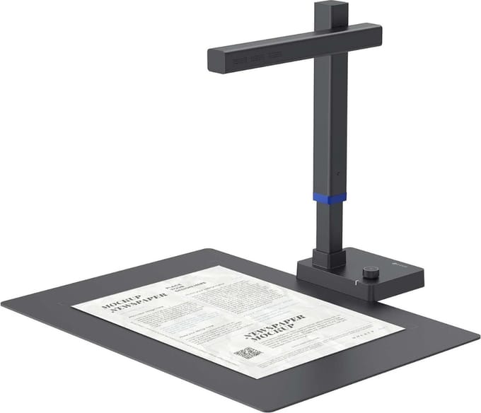 DD® Scanner Flatbed - Documentscanner - Mobiele Scanner - 12x16x34cm - Zwart