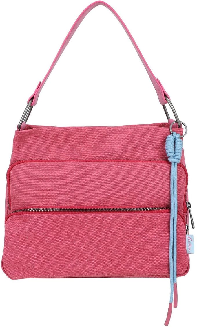 Fritzi aus Preußen schoudertas Donny Hobo Bag Canvas Berry roze