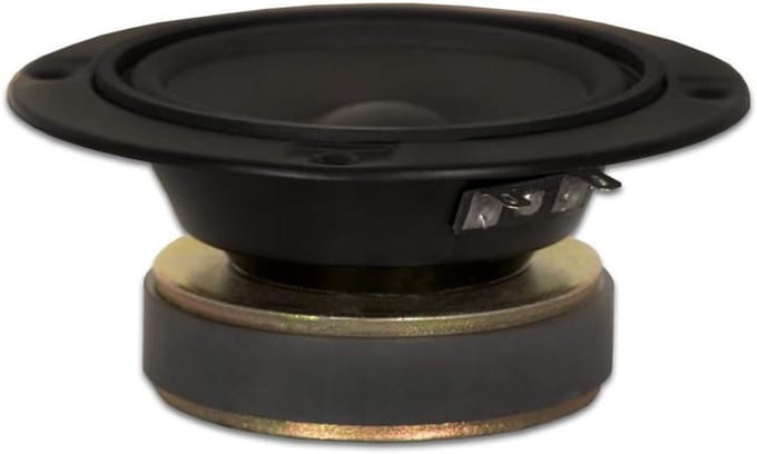 8 Ohm Poly Mica 5 inch Midrange Luidspreker 120 Watt Zwart