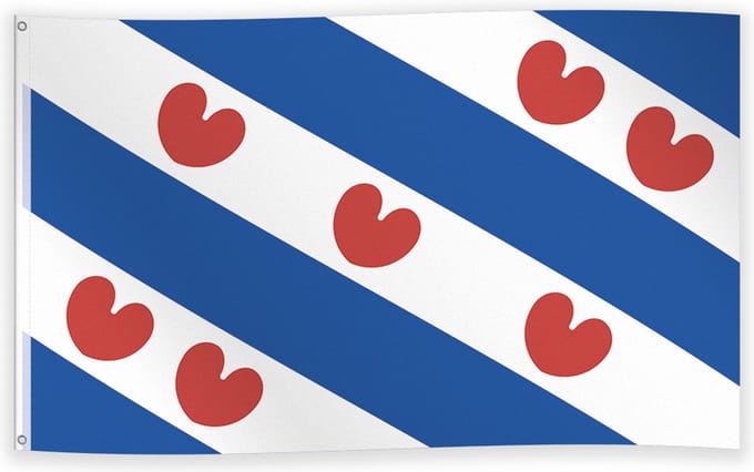 Vlag Friesland 150 x 90 cm