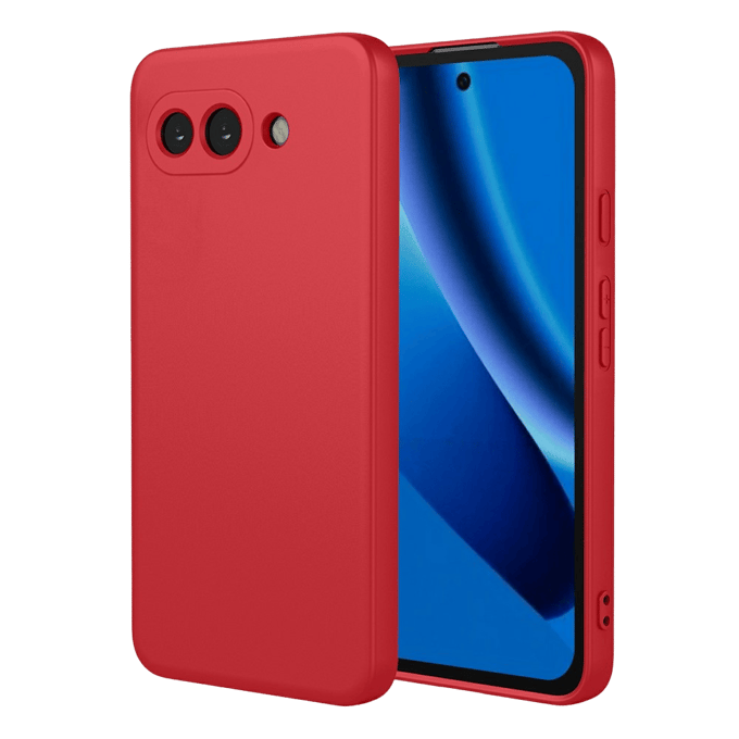 Mocaa Google Pixel 10a Siliconen Hoesje Rood