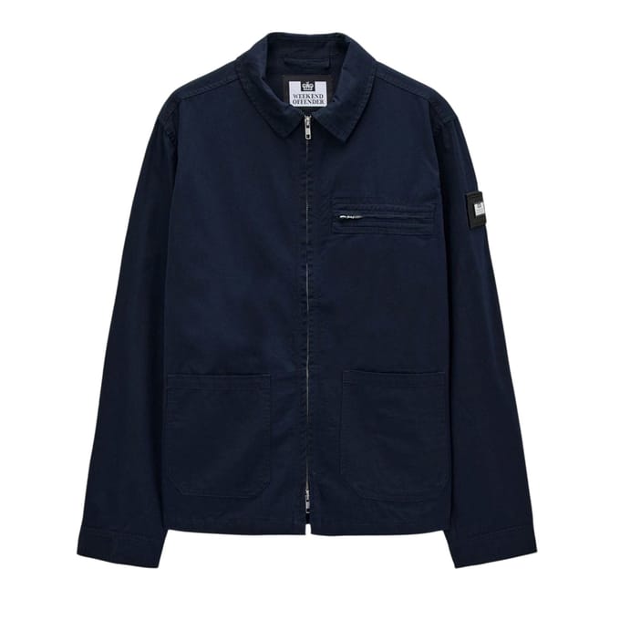 Weekend Offender Caleb Service-overshirt voor heren (Marine)