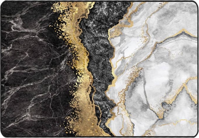vidaXL - Vloerkleed - wasbaar - 160x230 - cm - meerkleurig