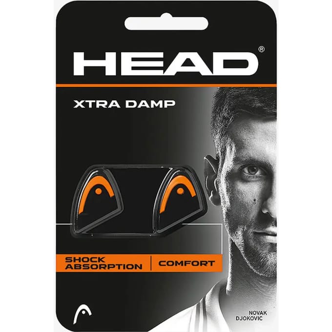 Vibratiedemper - Tennisdemper Head xtra damp Zwart/Oranje