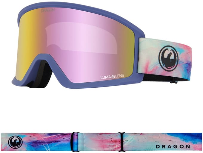 Dragon Alliance DX3 PLUS OTG Skibril - Sunset/Pink Ionized & Violet