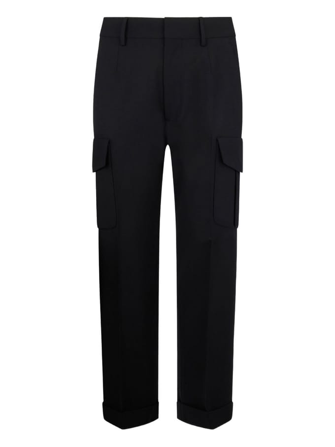 Dsquared2 zwarte vrachtbroek