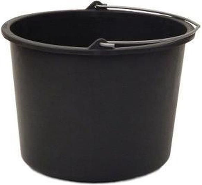 Berdal - Bouwemmer - 12 L - Plastiek