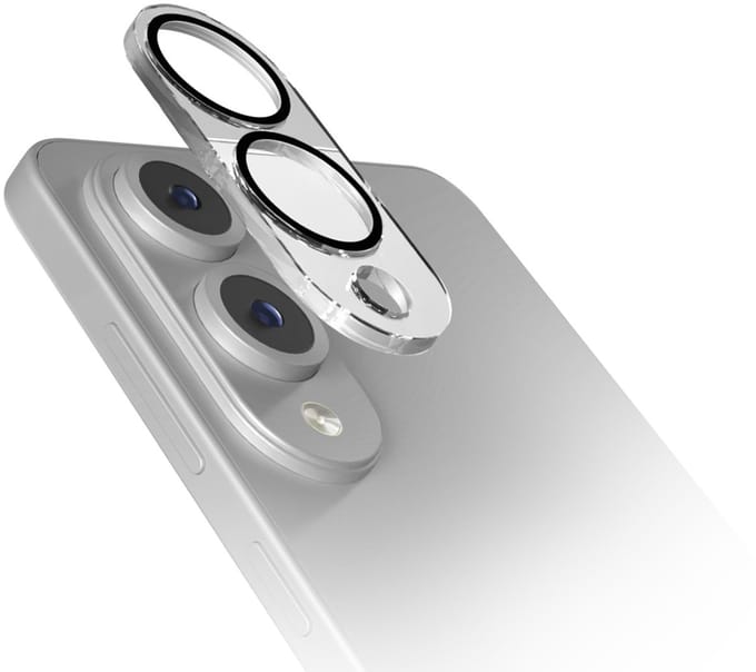 SBS - Camera Lens Beschermer - Samsung Galaxy S25 Edge - Gehard Glas - Transparant