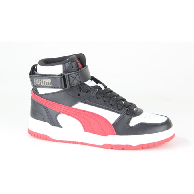 PUMA RBD Game Jr FALSE Sneakers - PUMA White-For All Time Red-PUMA Black-Gold