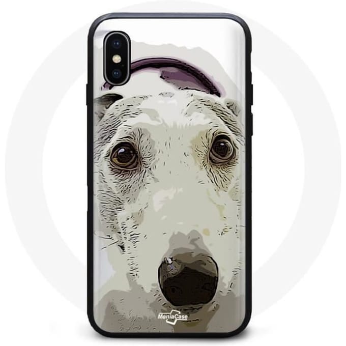 Coque Iphone XS Max Chien Greyhound